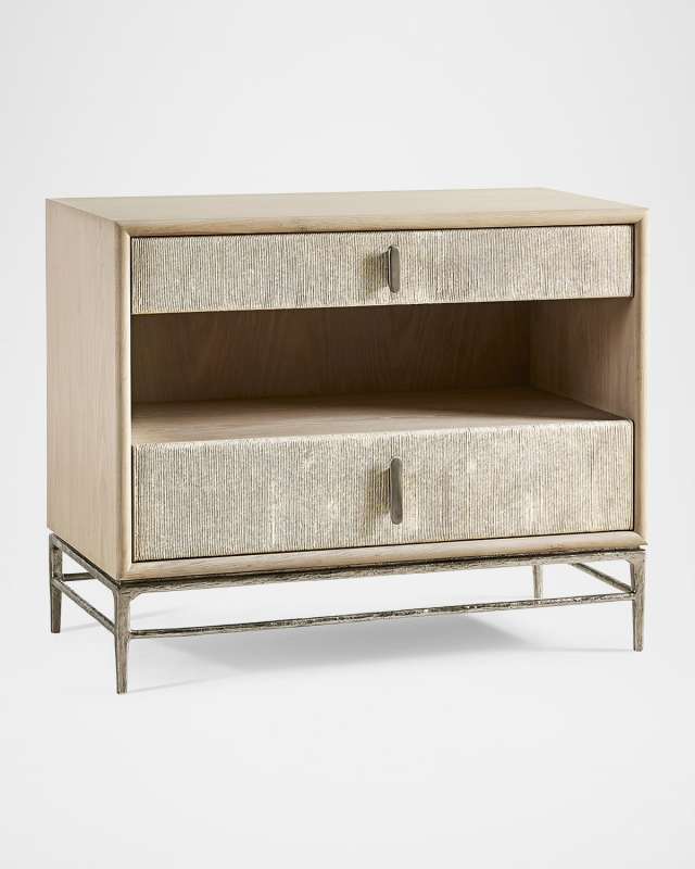 Water Clapotis Danish Cord Nightstand